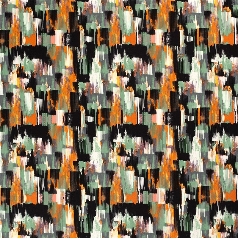 POLY CREPE JERSEY ABSTRACT