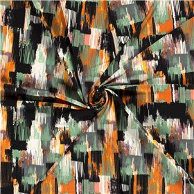 POLY CREPE JERSEY ABSTRACT