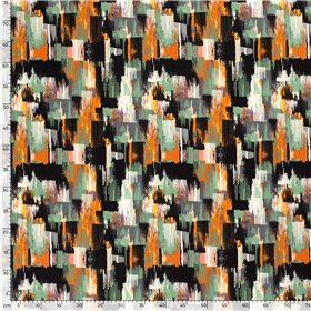 POLY CREPE JERSEY ABSTRACT
