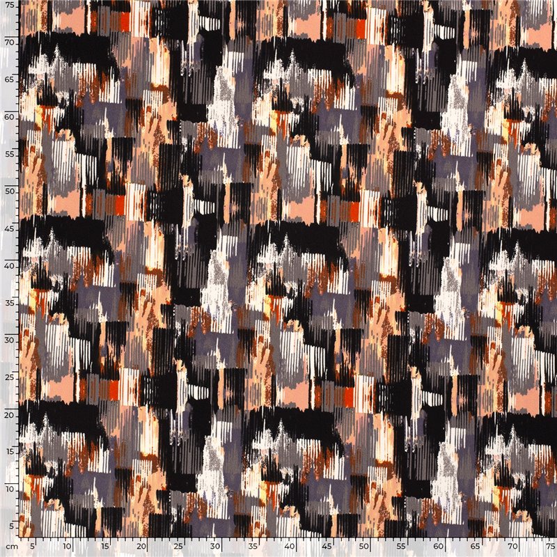 POLY CREPE JERSEY ABSTRACT