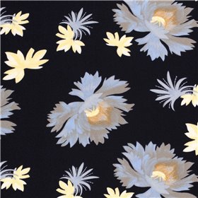 POLY CREPE JERSEY FLOWERS