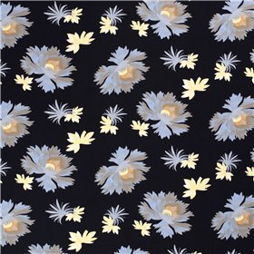 POLY CREPE JERSEY FLOWERS