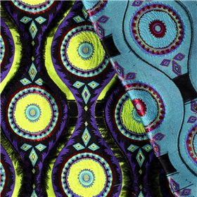 POLY JACQUARD ABSTRACT