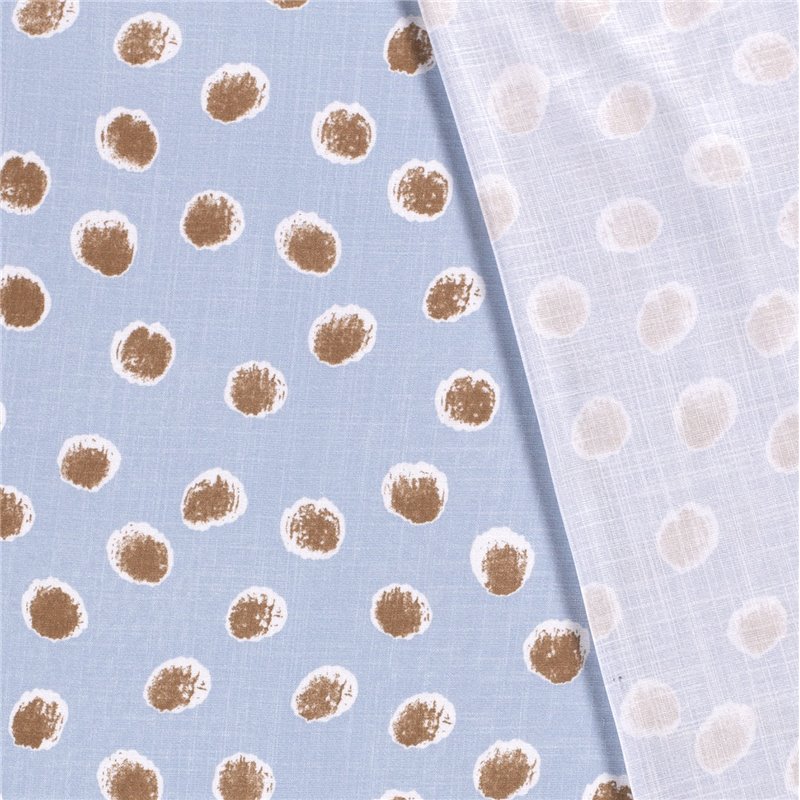 WOVEN VISCOSE STRETCH SPOTS