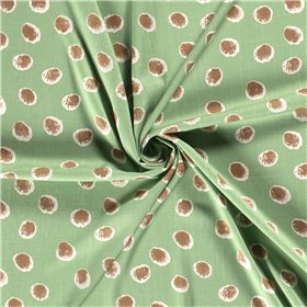 WOVEN VISCOSE STRETCH SPOTS