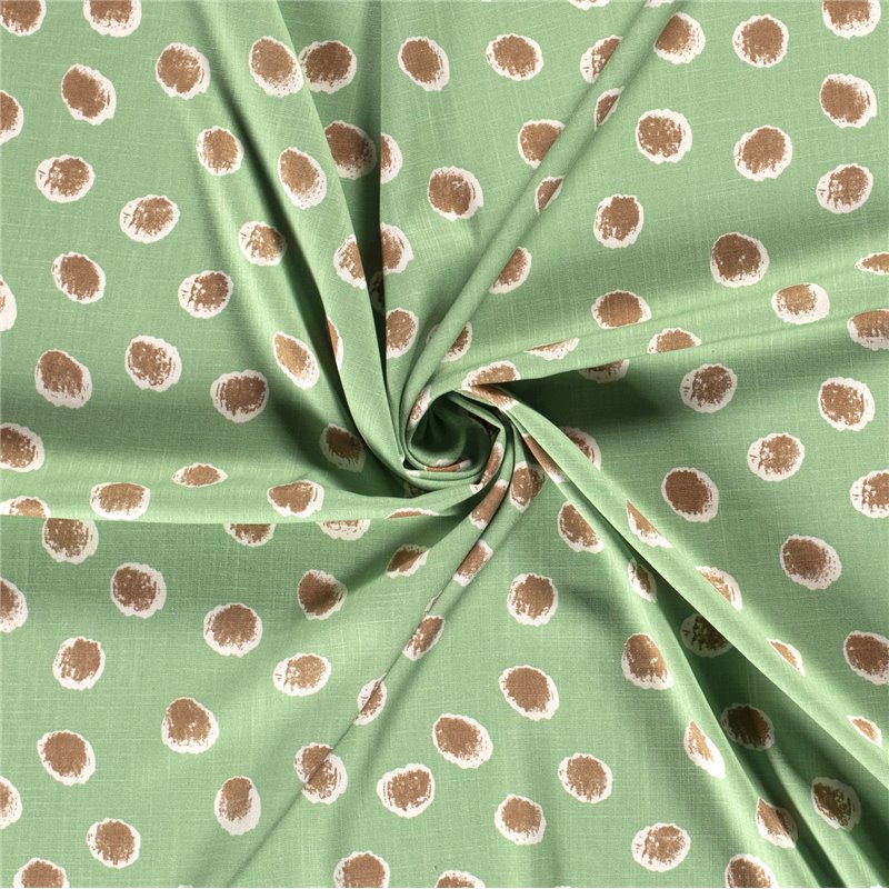 WOVEN VISCOSE STRETCH SPOTS