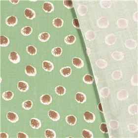 WOVEN VISCOSE STRETCH SPOTS