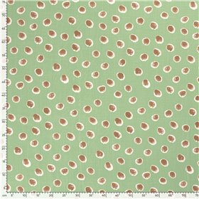 WOVEN VISCOSE STRETCH SPOTS