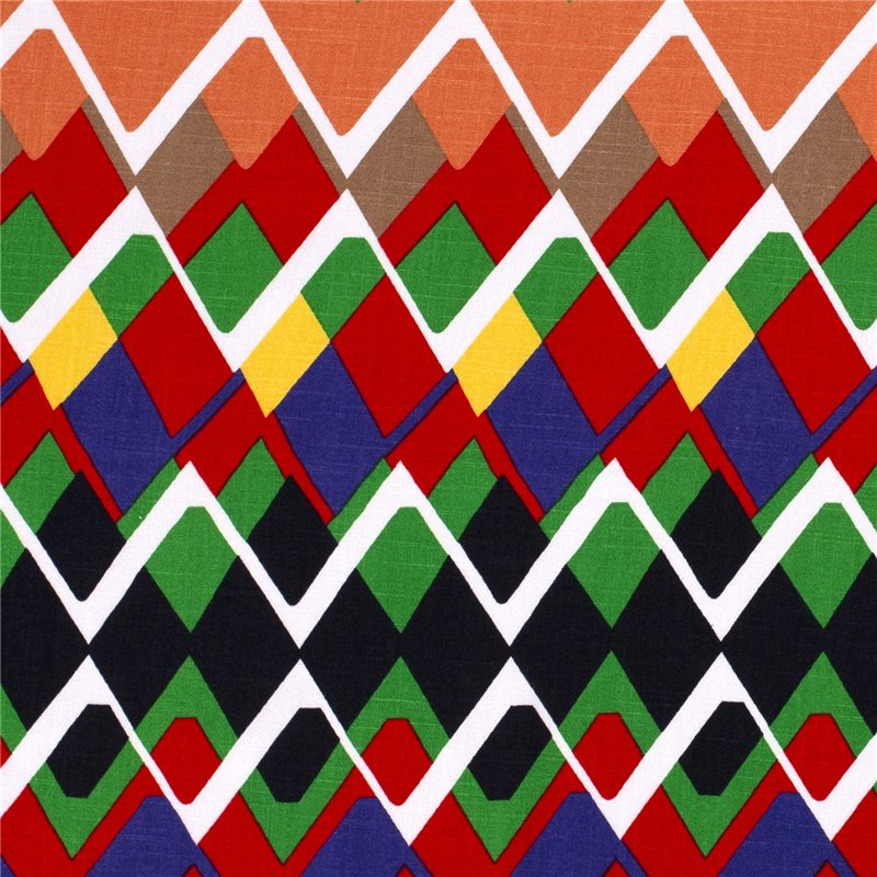 WOVEN VISCOSE STRETCH ABSTRACT