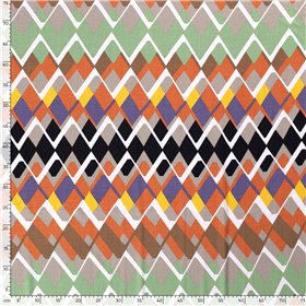 WOVEN VISCOSE STRETCH ABSTRACT
