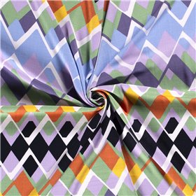 WOVEN VISCOSE STRETCH ABSTRACT