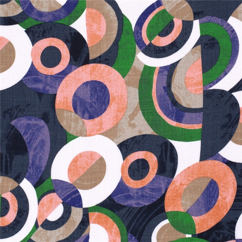 WOVEN VISCOSE STRETCH ABSTRACT