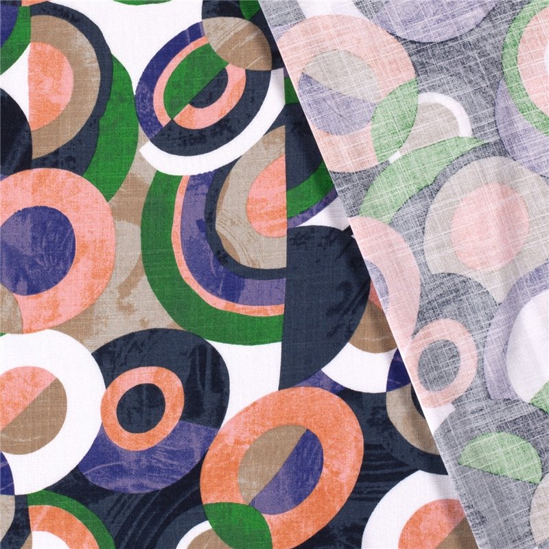 WOVEN VISCOSE STRETCH ABSTRACT