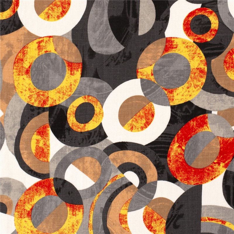 WOVEN VISCOSE STRETCH ABSTRACT