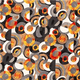 WOVEN VISCOSE STRETCH ABSTRACT