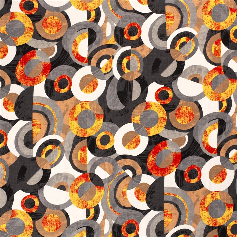 WOVEN VISCOSE STRETCH ABSTRACT