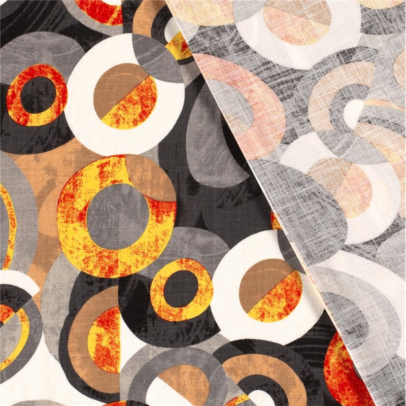 WOVEN VISCOSE STRETCH ABSTRACT