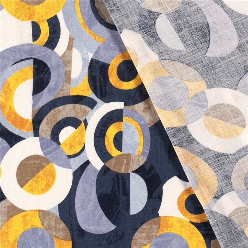 WOVEN VISCOSE STRETCH ABSTRACT