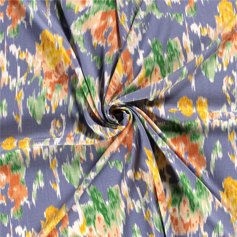 WOVEN VISCOSE STRETCH ABSTRACT