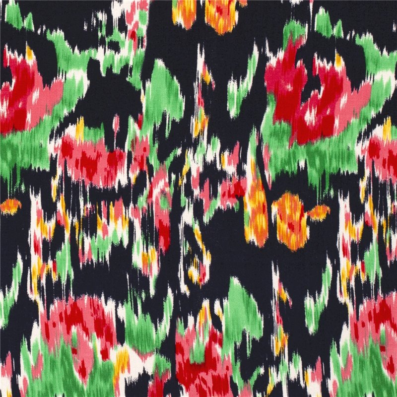 WOVEN VISCOSE STRETCH ABSTRACT
