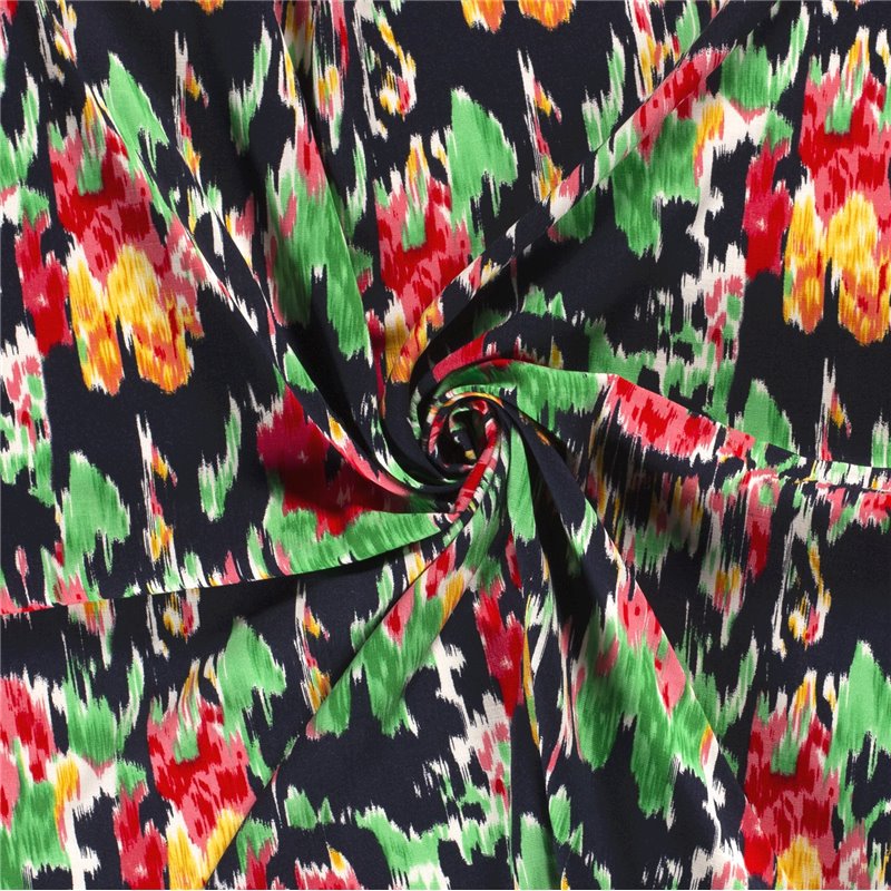 WOVEN VISCOSE STRETCH ABSTRACT