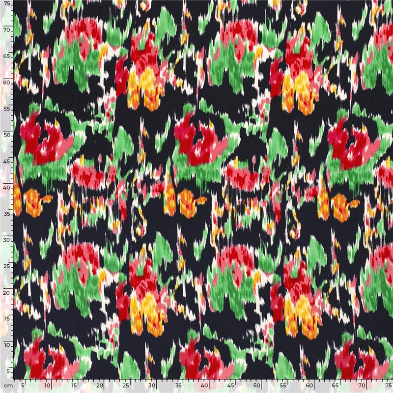 WOVEN VISCOSE STRETCH ABSTRACT