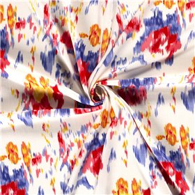 WOVEN VISCOSE STRETCH ABSTRACT