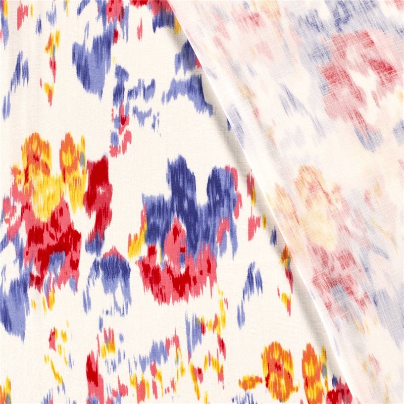 WOVEN VISCOSE STRETCH ABSTRACT