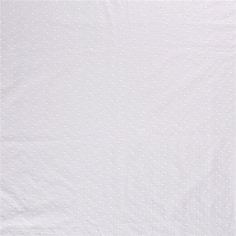 POPLIN EMBROIDERY FLOWERS [14M/ROLL]
