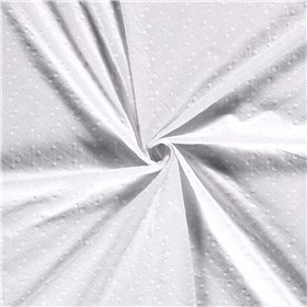 POPLIN EMBROIDERY FLOWERS [14M/ROLL]