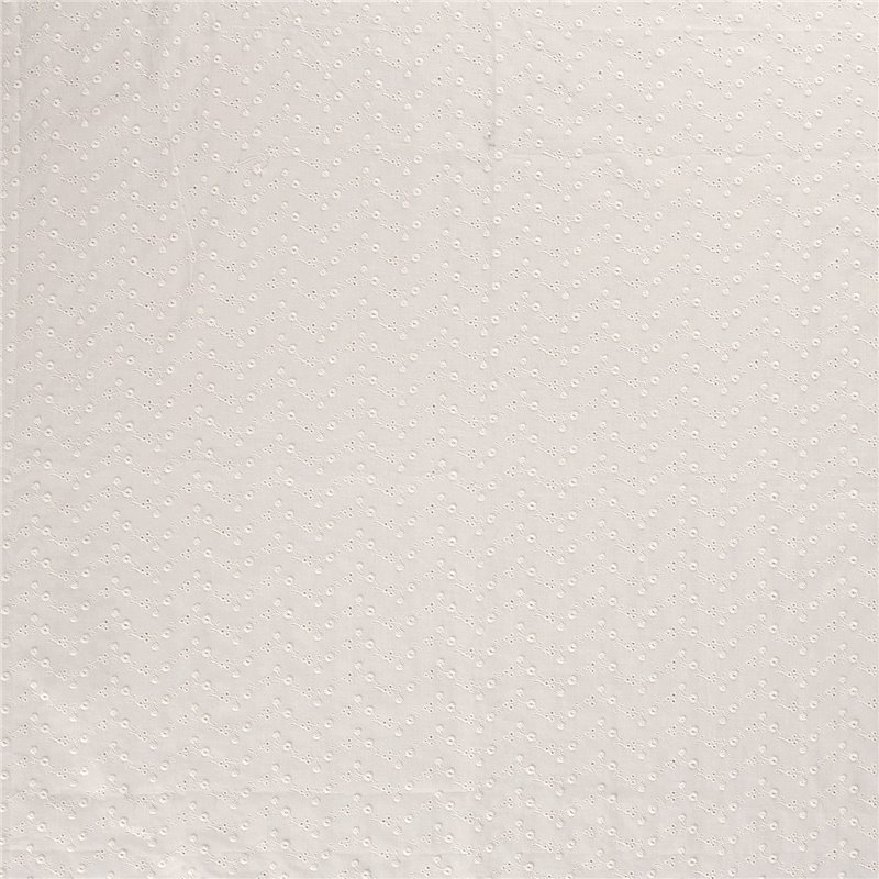 POPLIN EMBROIDERY FLOWERS [14M/ROLL]