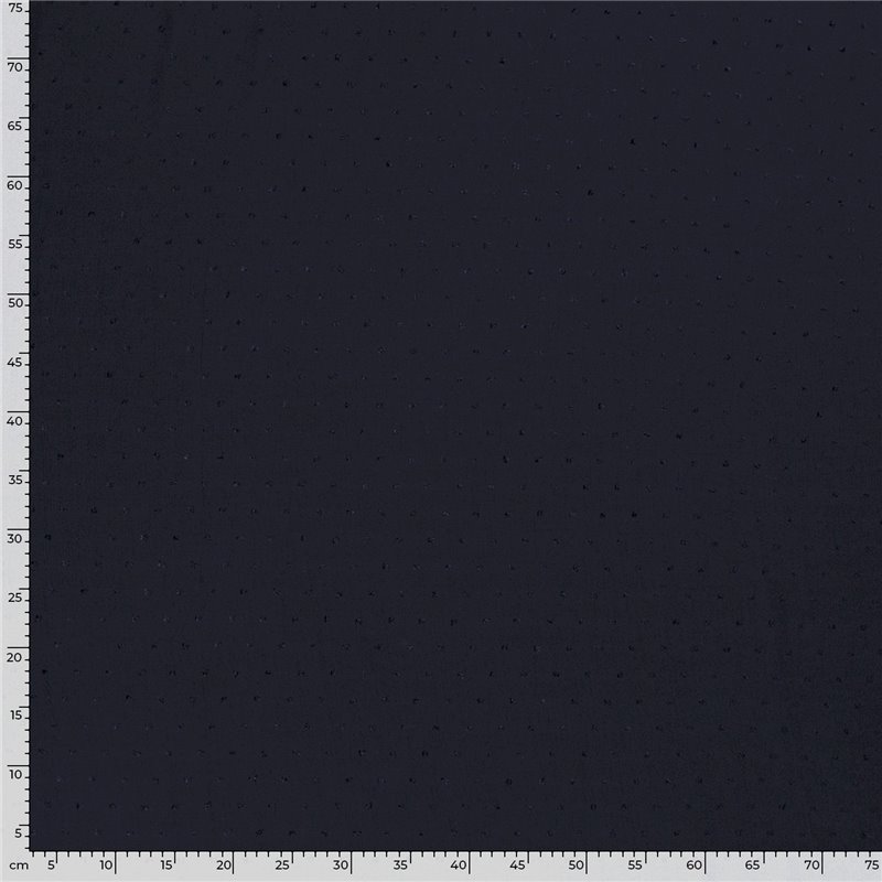 WOVEN VISCOSE DOBBY DOT
