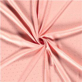WOVEN VISCOSE DOBBY DOT