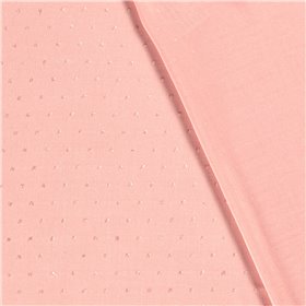 WOVEN VISCOSE DOBBY DOT