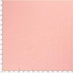 WOVEN VISCOSE DOBBY DOT