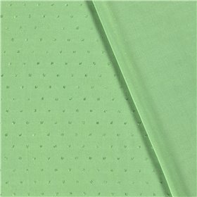 WOVEN VISCOSE DOBBY DOT