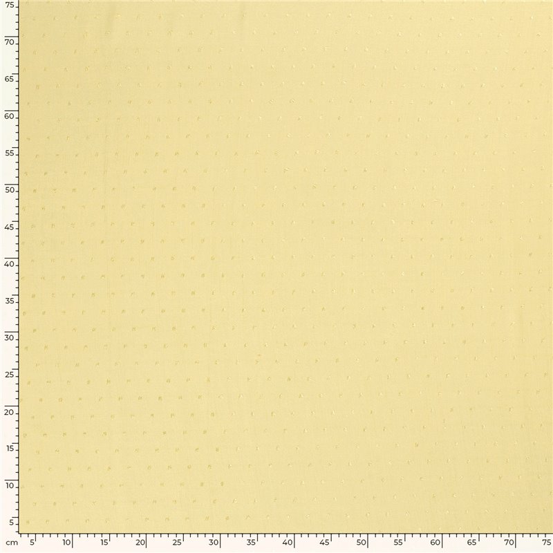 WOVEN VISCOSE DOBBY DOT