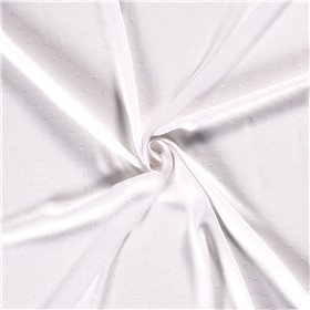 WOVEN VISCOSE DOBBY DOT