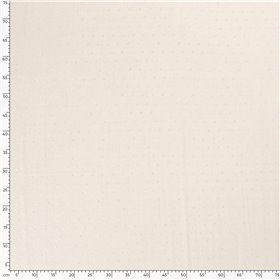 WOVEN VISCOSE DOBBY DOT
