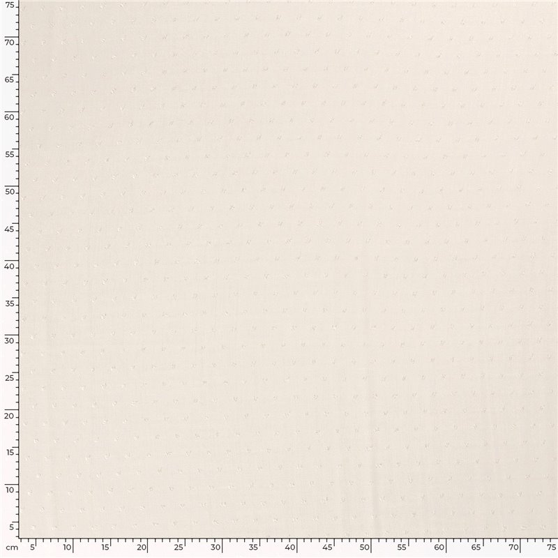 WOVEN VISCOSE DOBBY DOT