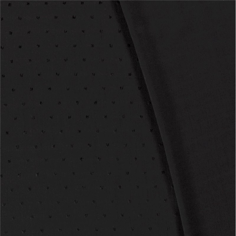 WOVEN VISCOSE DOBBY DOT