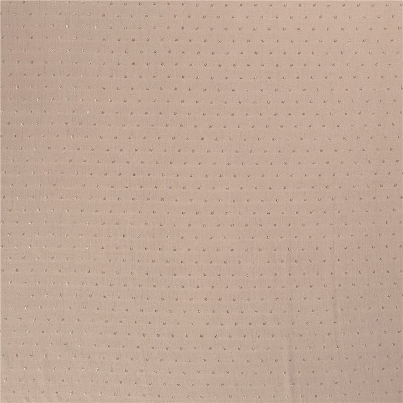 WOVEN VISCOSE DOBBY DOT