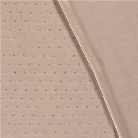 WOVEN VISCOSE DOBBY DOT