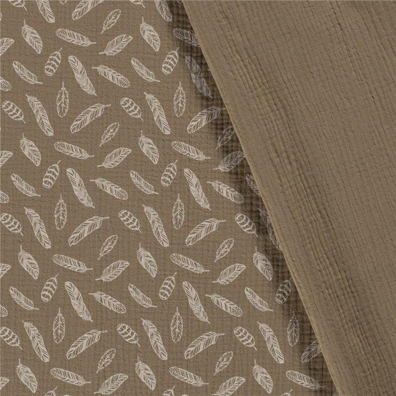 BABY COTTON PRINTED FEATHERS