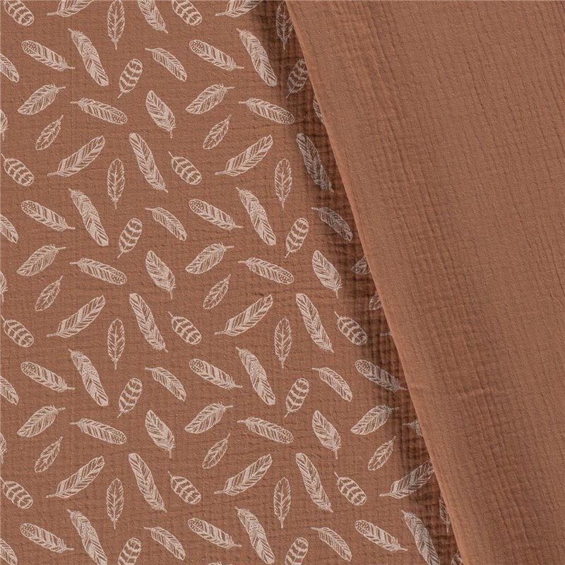 BABY COTTON PRINTED FEATHERS
