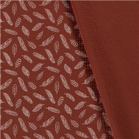 BABY COTTON PRINTED FEATHERS