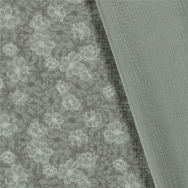 BABY COTTON PRINTED FLOWERS