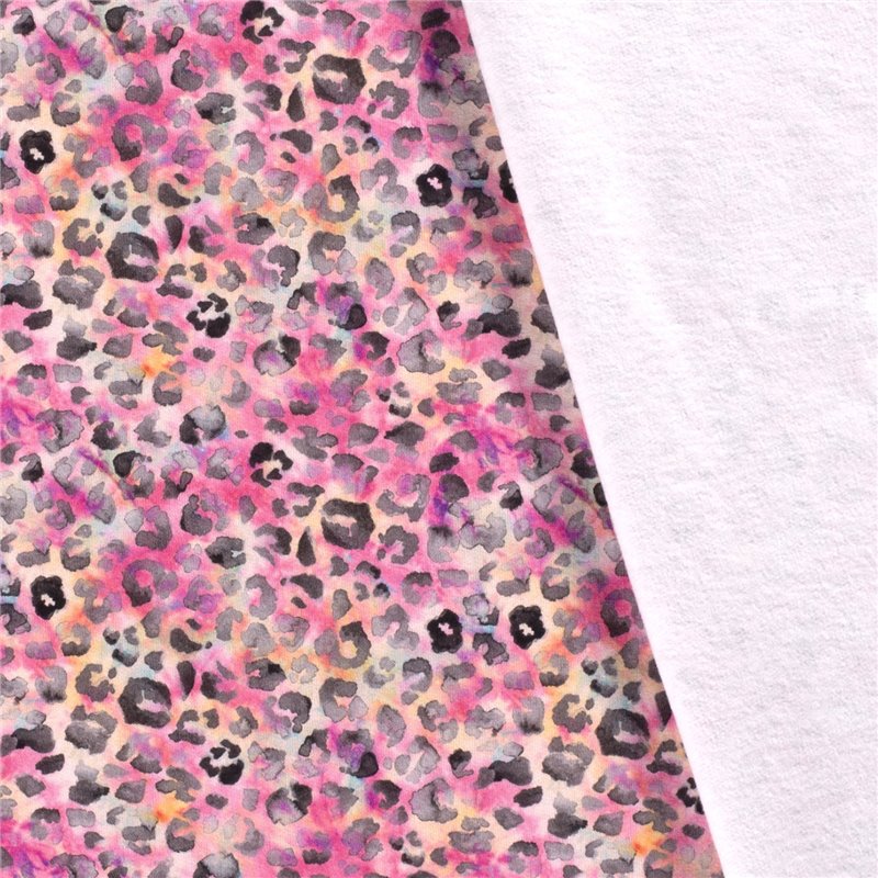 JOGGING BRUSHED 280GSM DIGI LEOPARD