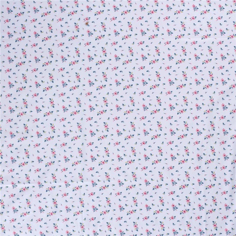 POPLIN MILLE FLEUR 1 ROSES