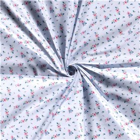 POPLIN MILLE FLEUR 1 ROSES